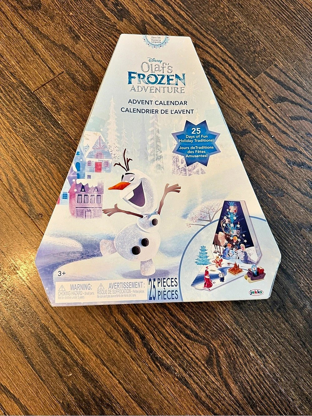 Disney Olaf's Frozen Adventure Advent Calendar Advent Calendar Blue Unopened